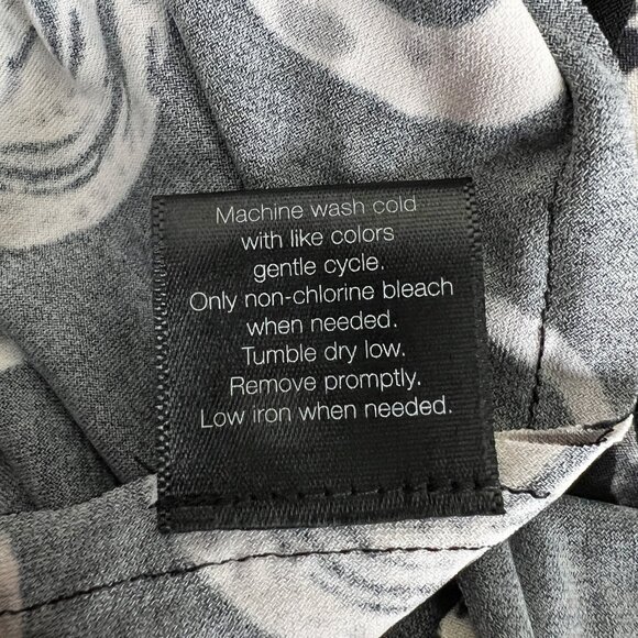 Rare Norma Kamali Kulture Bottle Bottoms Print Minimalist Work Office Midi Dress - Picture 9 of 12